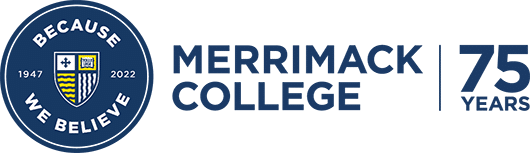 Merrimack College 75th Anniversary Logo